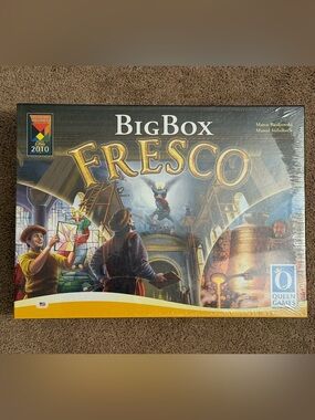 Queen Games Big Box Fresco Board Game - Multi-Color